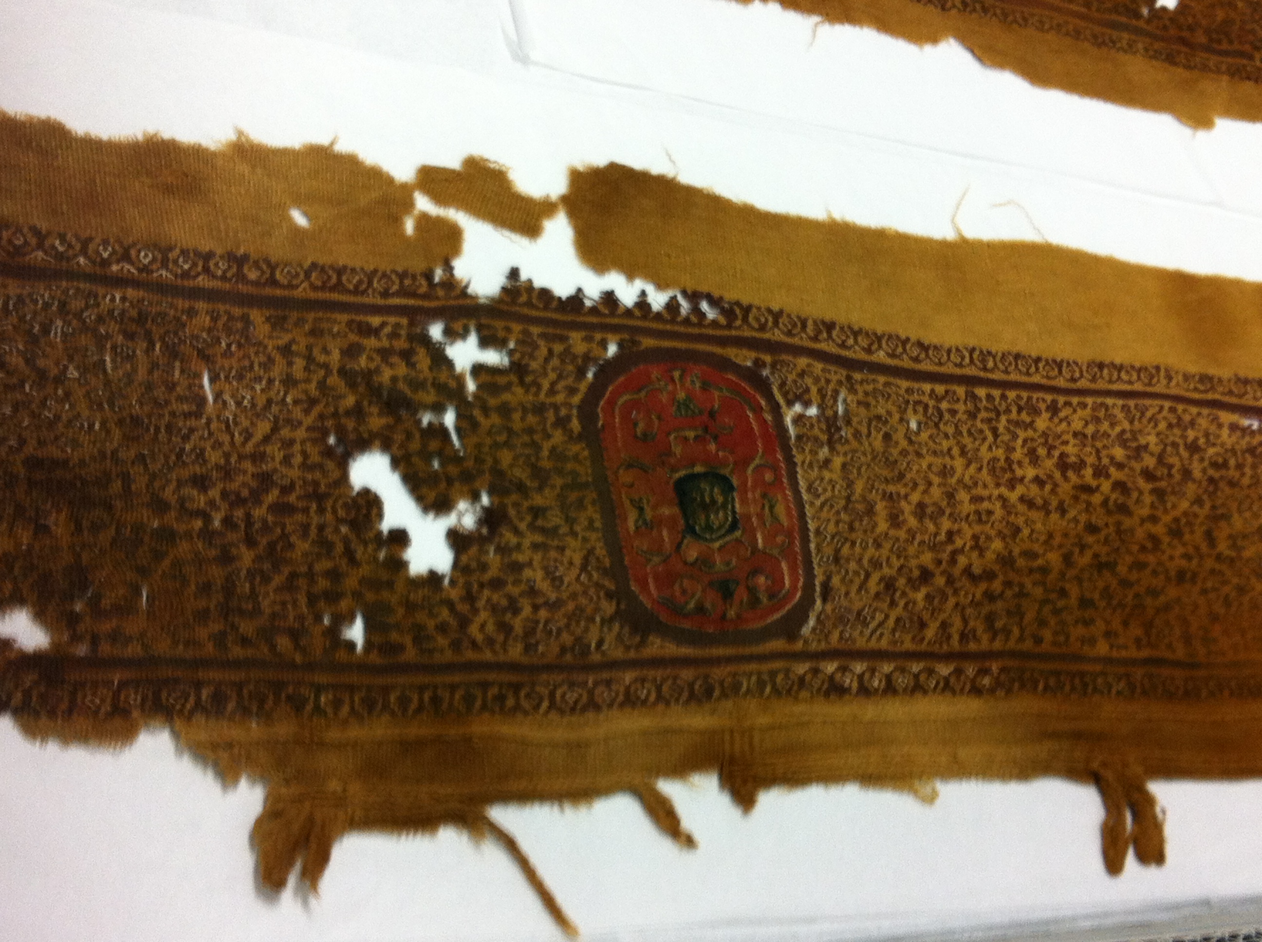 Rare Coptic Textile in UQ’s Antiquities collection | borysSNORC