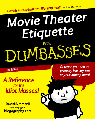 cinema etiquette