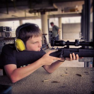 .223 target shooting for kids