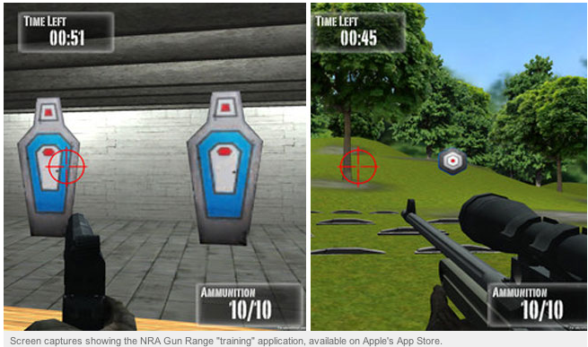 practice range gun app for children