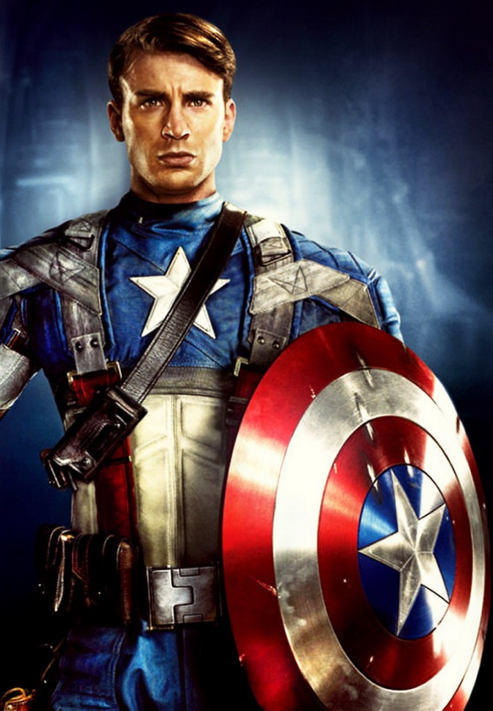 come to save the day superhero captain america