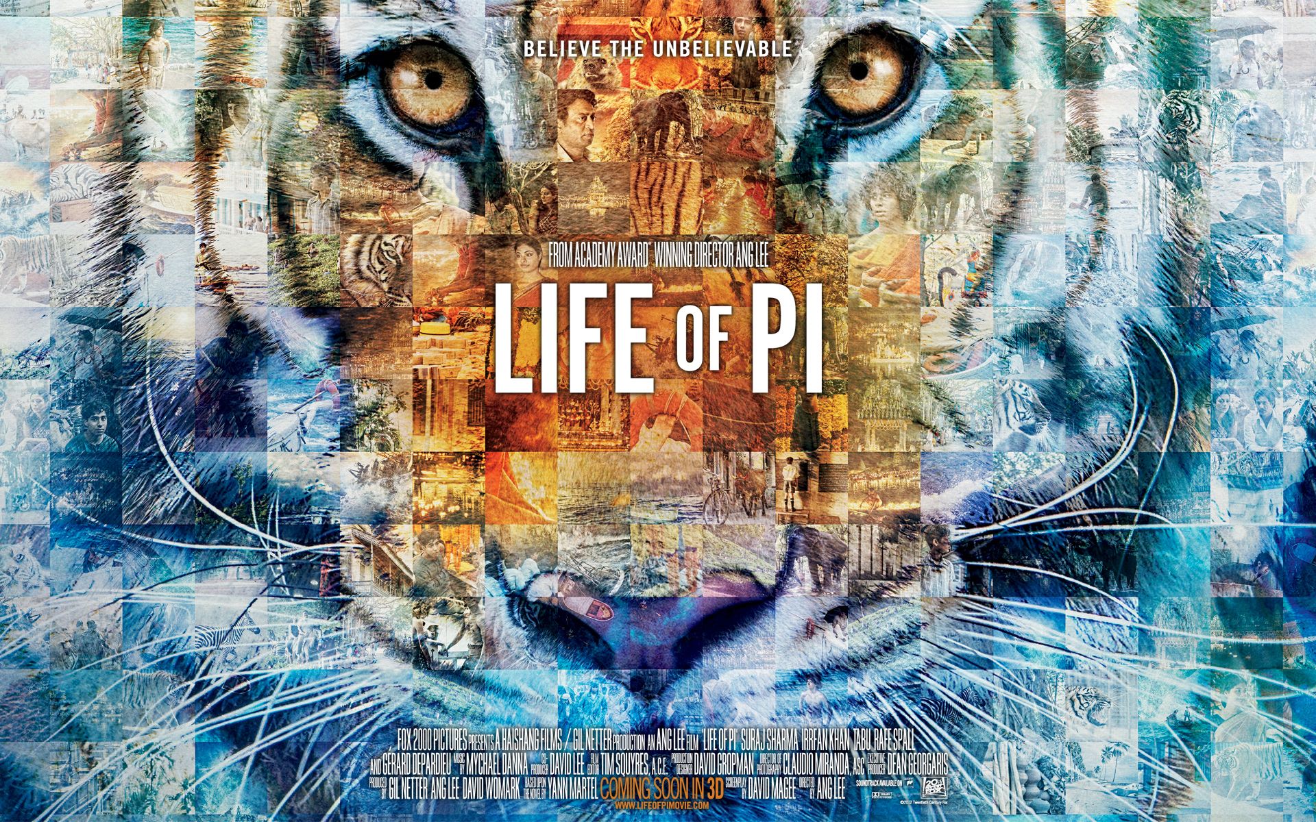 life of pi movie  poster high res