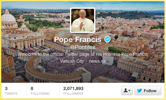 vatican catholic church and social media