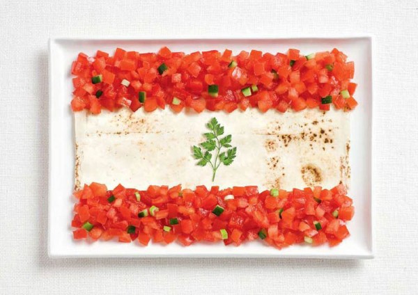 lebanon-flag-made-from-food-600x424