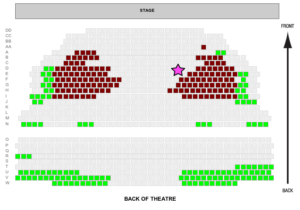 lyric theatre brisbane seating plan stalls