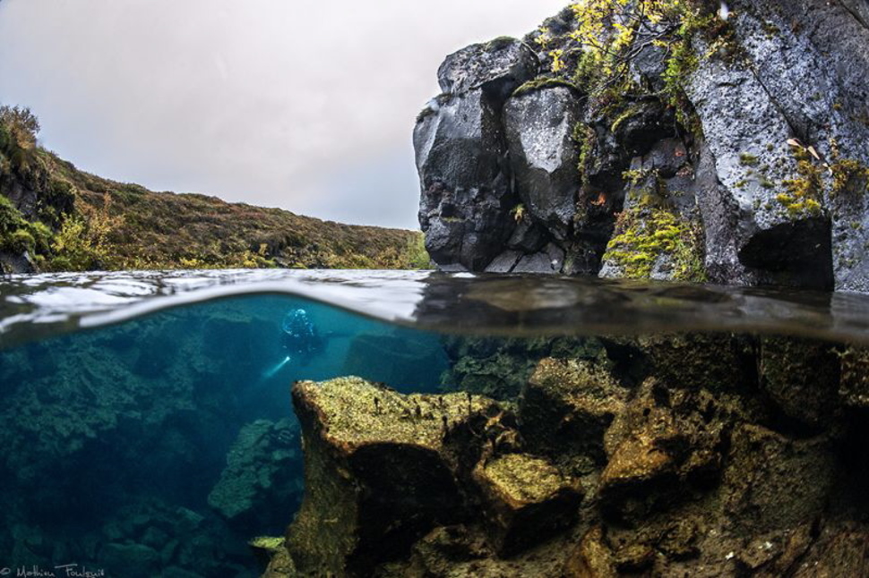 Underwater Iceland