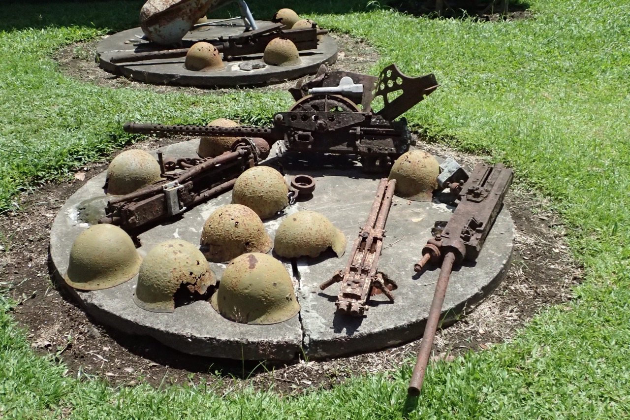 Kokopo War Museum WWII equipment