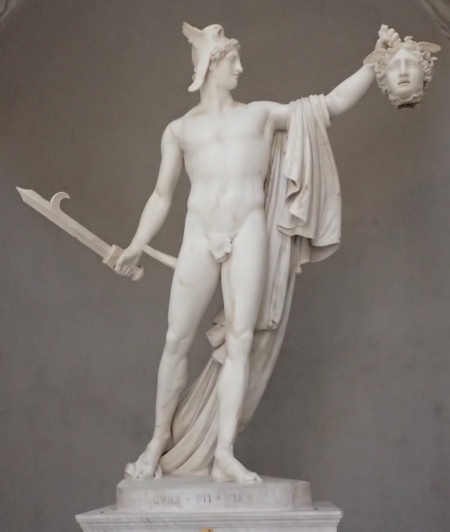 Perseus with the head of Medusa 